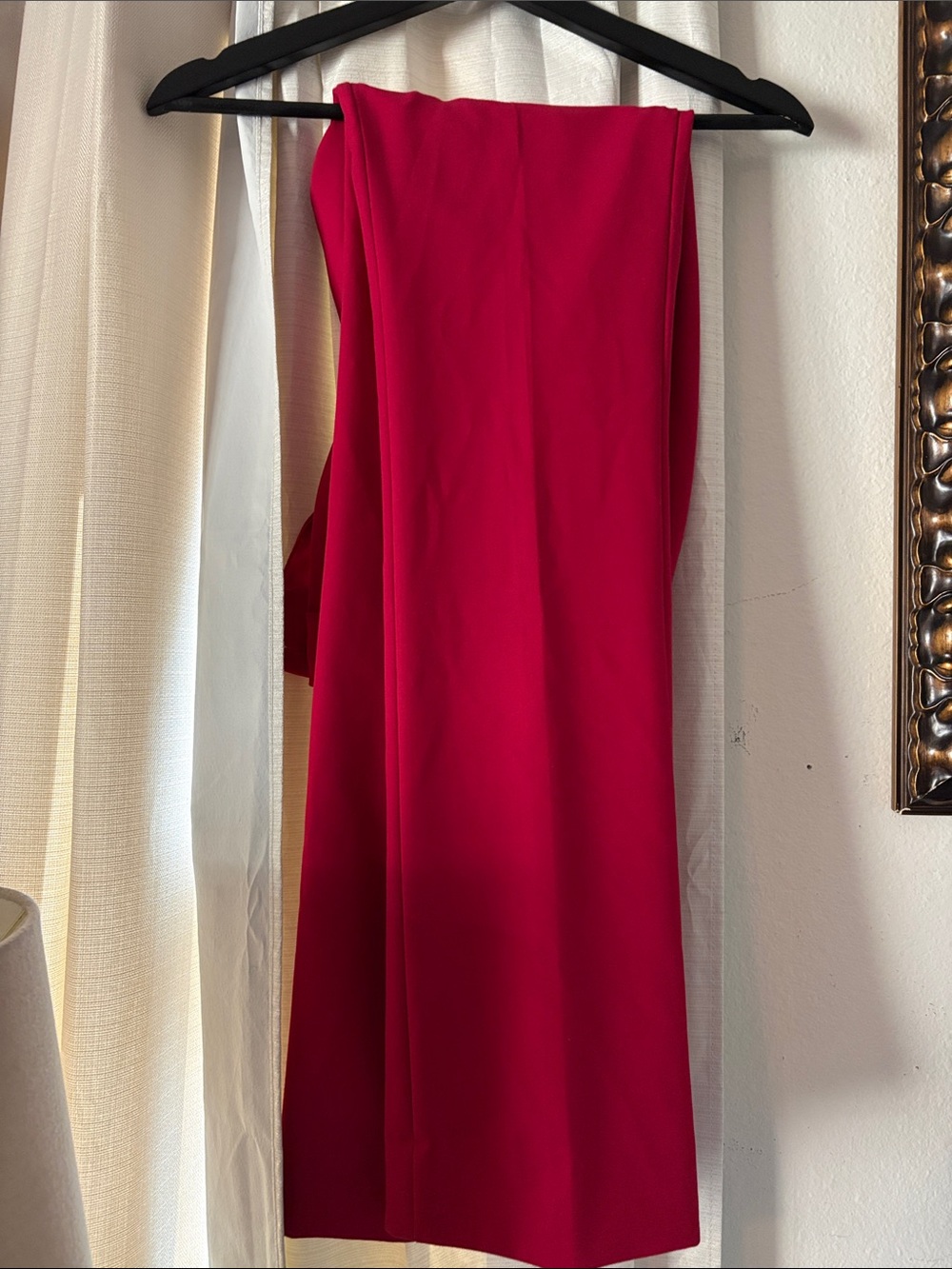 White House Black Market Red Women's Trousers